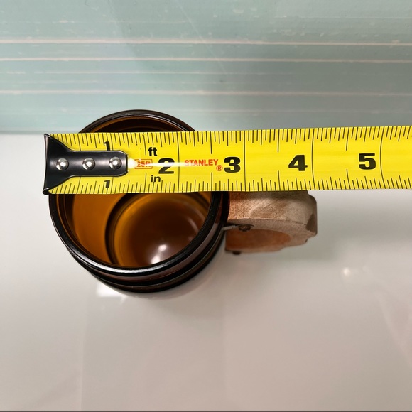 Vintage 1970 Western Siesta Ware Wood Handled Beer Mug Saddle Stirrups H… - Picture 3 of 11